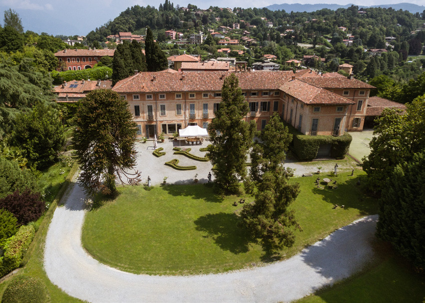 La villa e il parterre